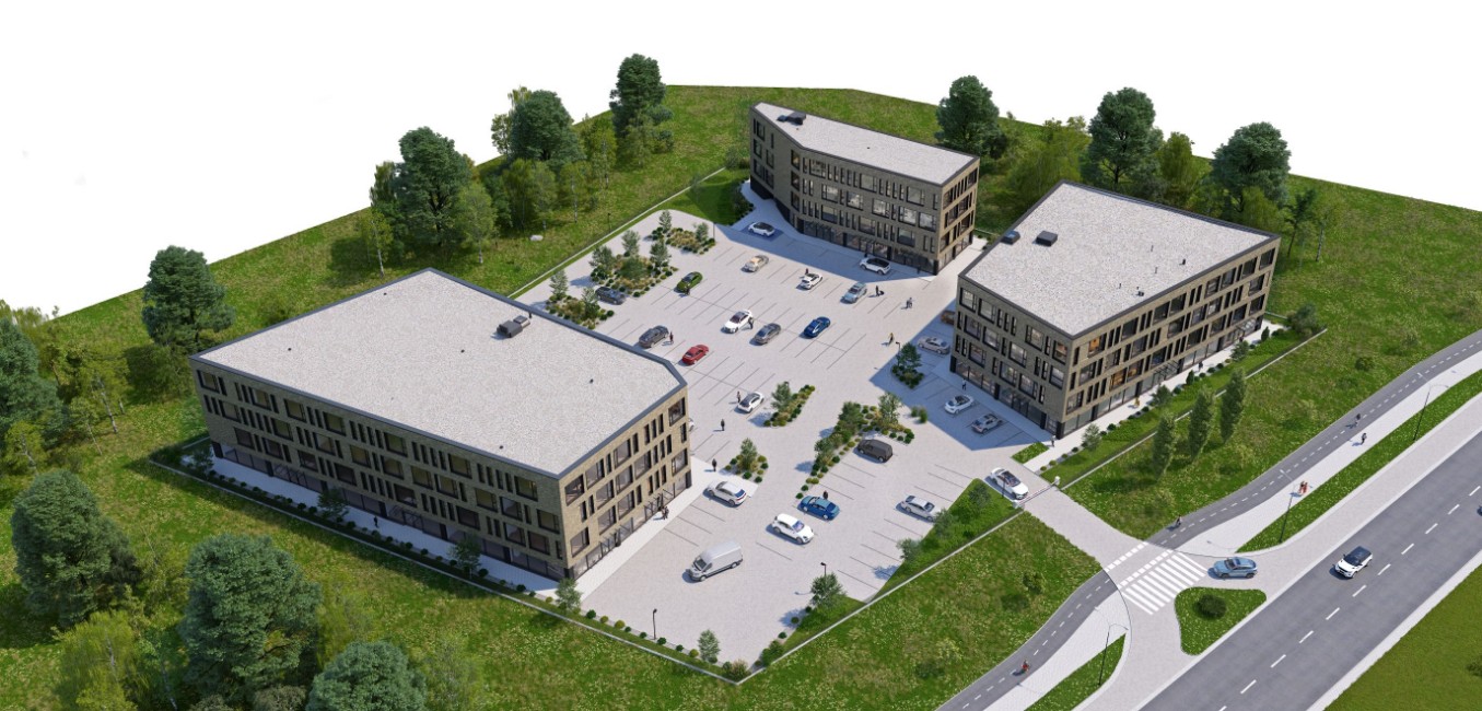 Piastowska Park - mapa osiedla